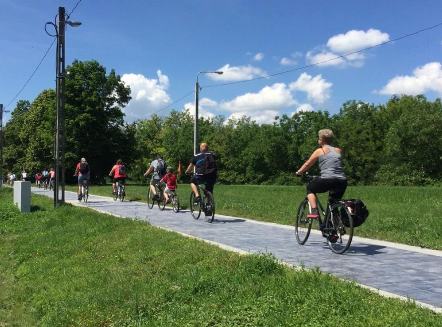 Solar paving example